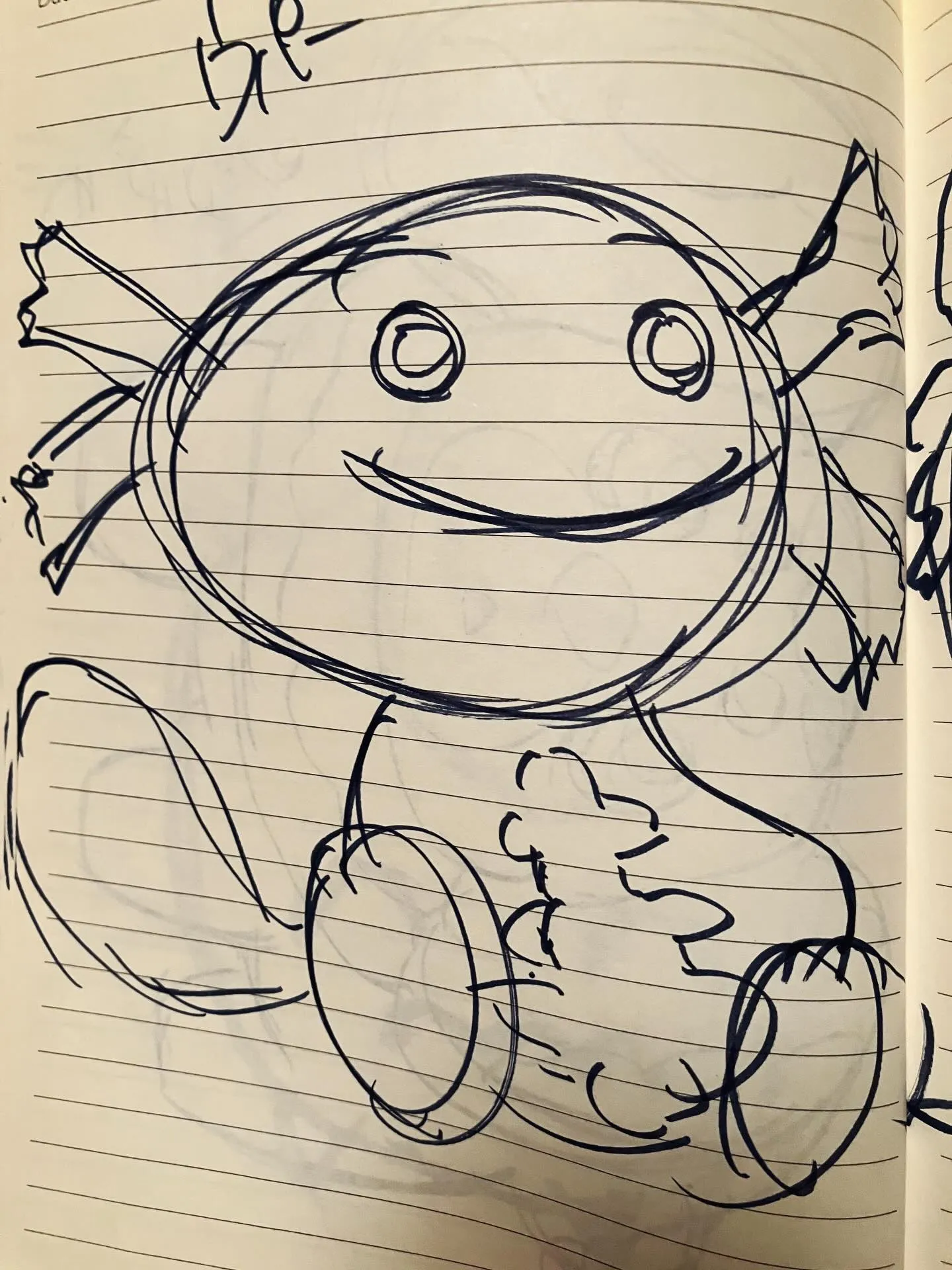 久々のゆっくり時間、孫に頼まれて描き始めたら、思わず楽しくな...