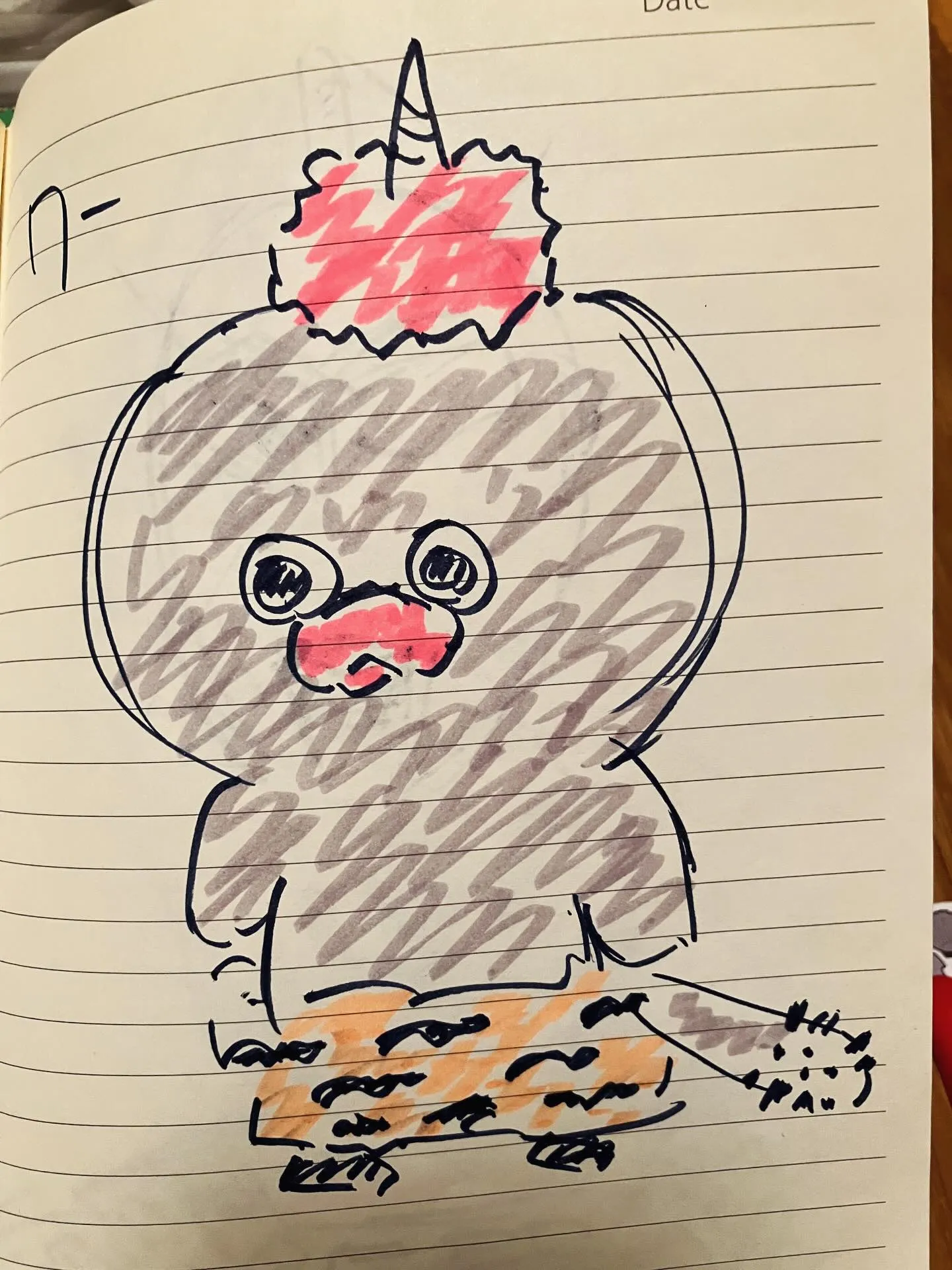 久々のゆっくり時間、孫に頼まれて描き始めたら、思わず楽しくな...