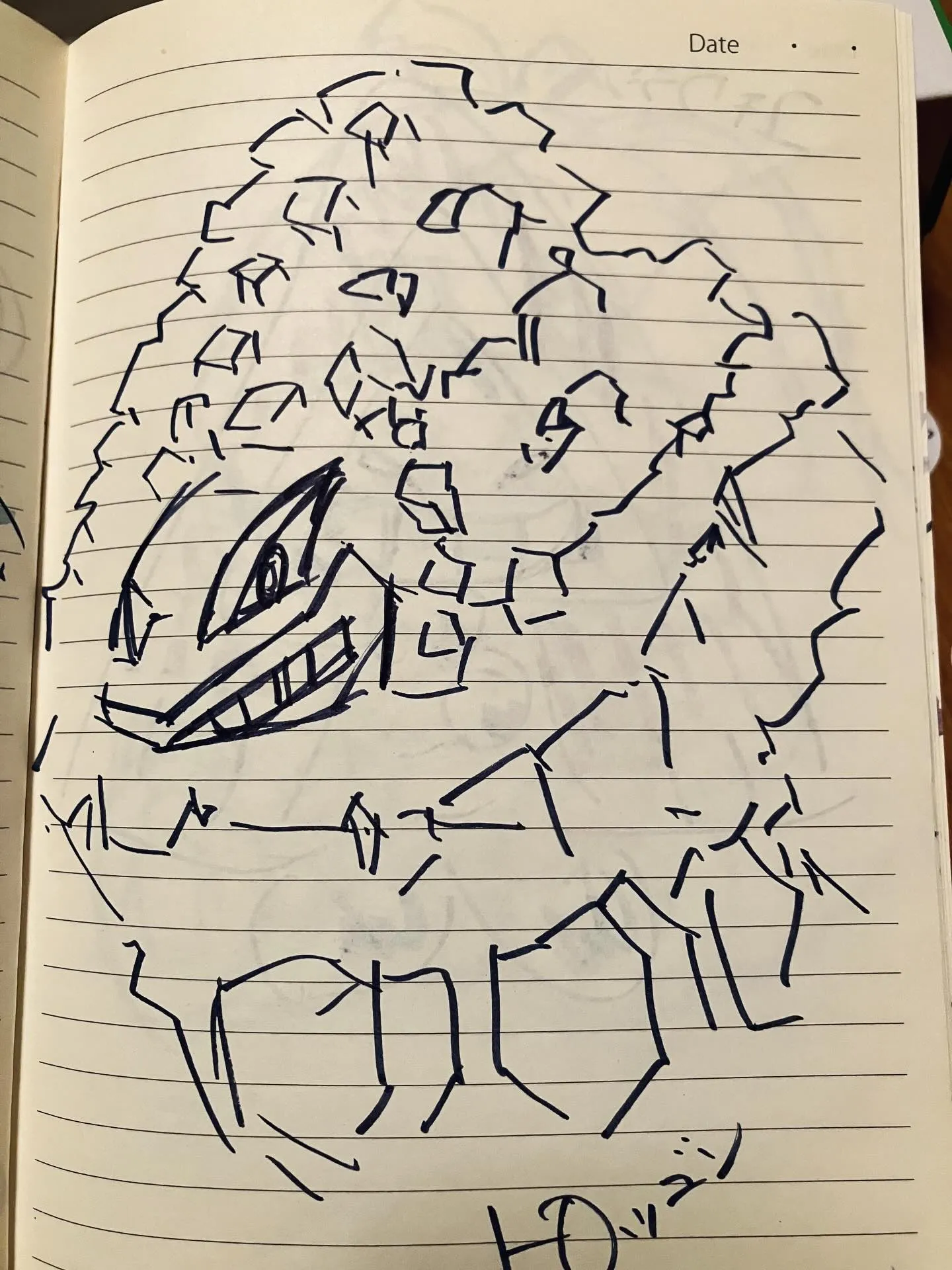 久々のゆっくり時間、孫に頼まれて描き始めたら、思わず楽しくな...