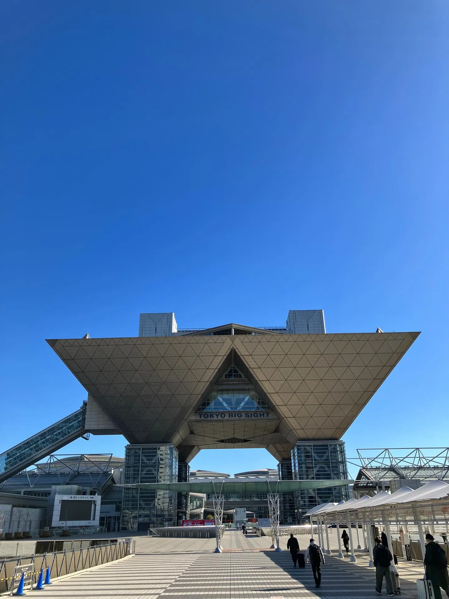 設営完了しました。